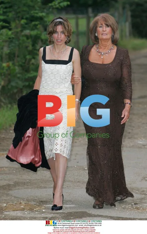 Lady Annabelle and Sheherazade Goldsmith at Elephant Durbar Charity Event