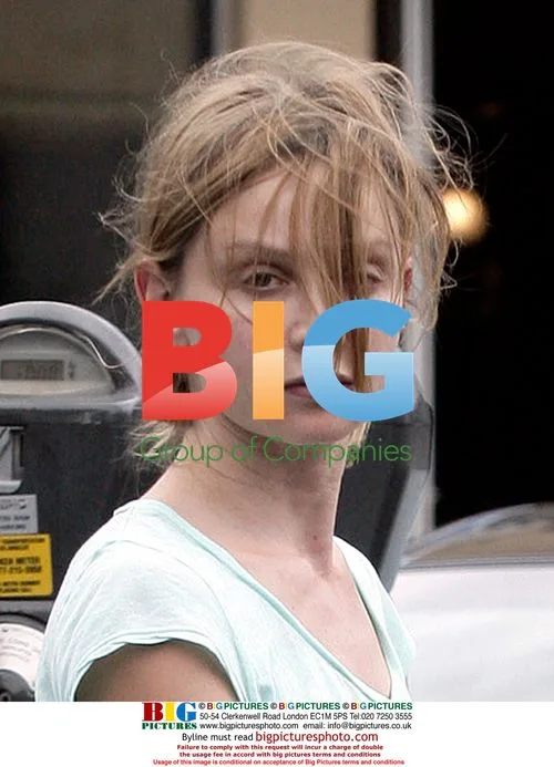 Calista Flockhart and Harrison Ford out shopping