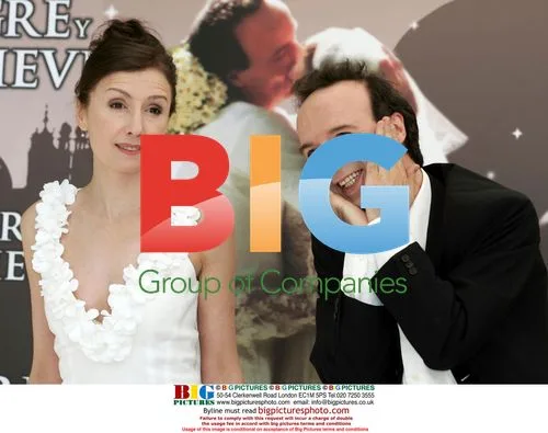 Roberto Benigni and Nicoletta Braschi present film