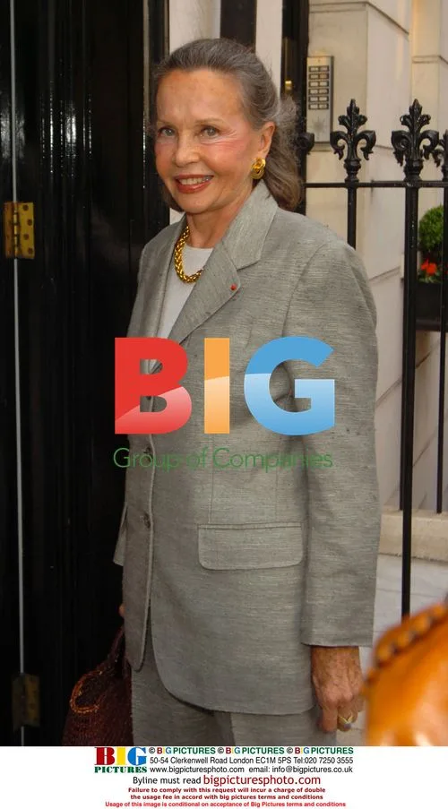 Leslie Caron at Scream Gallery Launch