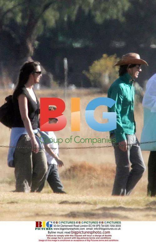Mick Jagger and son Luca in Teotihuacan, Mexico