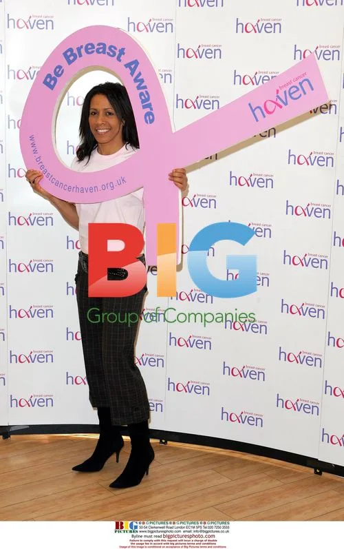 Dame Kelly Holmes at Breast Cancer Haven