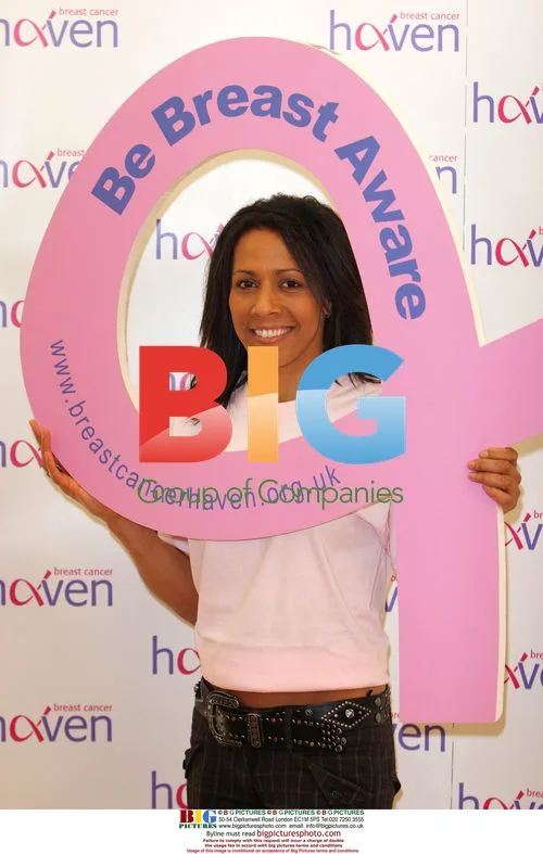Dame Kelly Holmes at Breast Cancer Haven