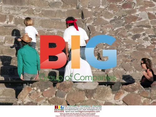 Mick Jagger and Son Luca Visit Teotihuacan Pyramids