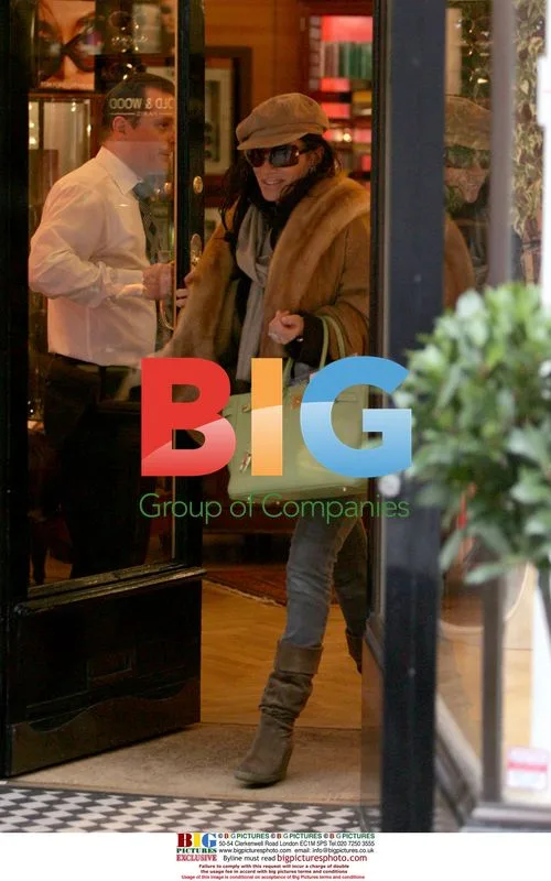 Nancy Dell'Olio Spotted Around London