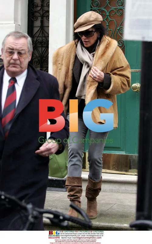 Nancy Dell'Olio spotted in London