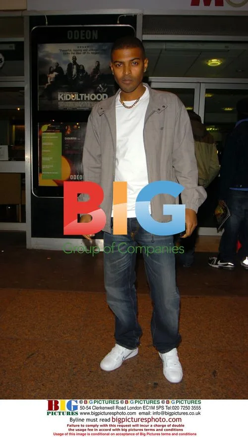 Noel Clarke leaving 'Kidulthood' premiere