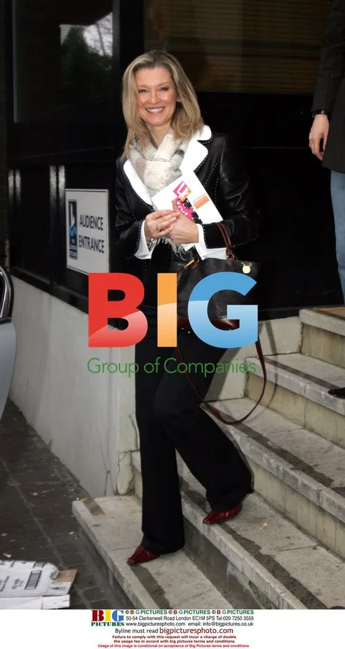 Gillian Taylforth with Osmonds Jacket