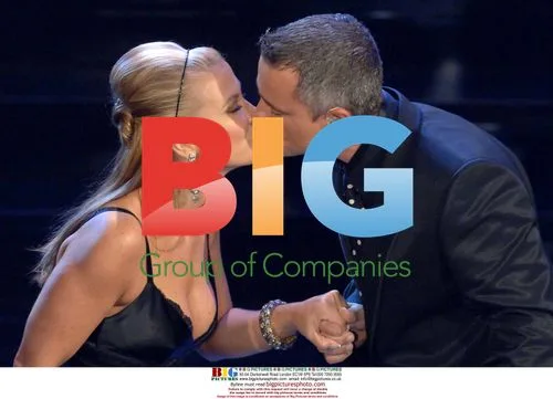 Anastacia and Eros Ramazzotti at Sanremo Music Festival