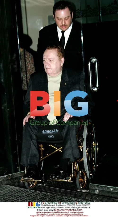 Hustler founder Larry Flynt leaves Mr Chow in Beverly Hills