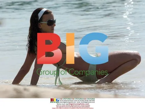 Glamour Model Lucy Becker on Caribbean Holiday