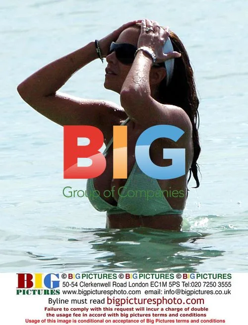 Glamour Model Lucy Becker on Caribbean Holiday