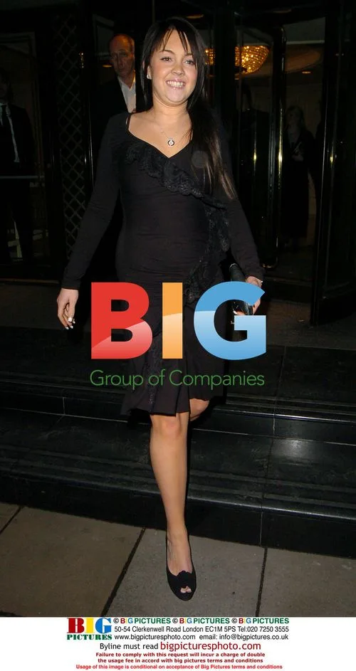 Lacey Turner leaves Grosvenor House in London