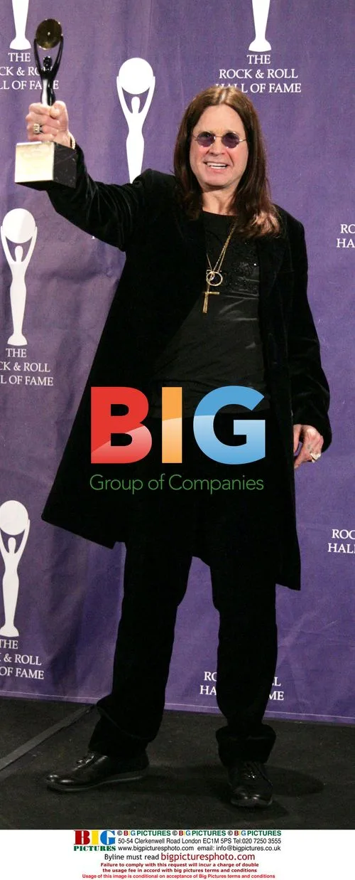 Ozzy Osbourne at Rock Hall Induction