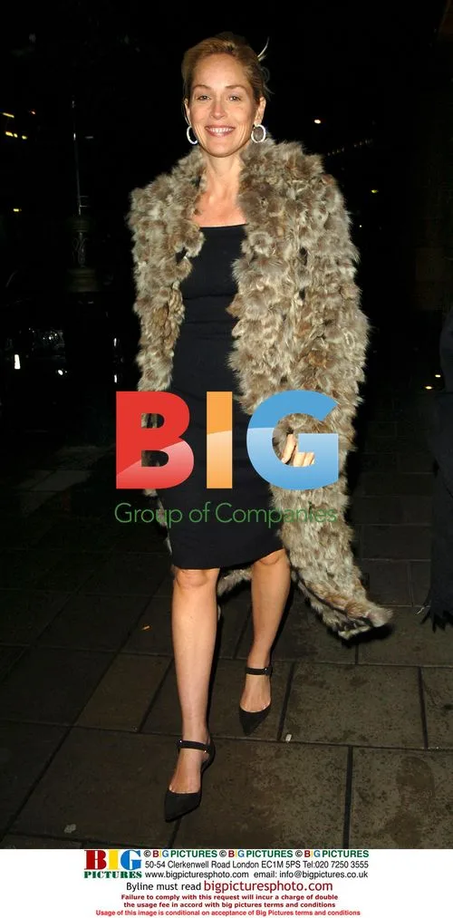 Sharon Stone at Cipriani in London