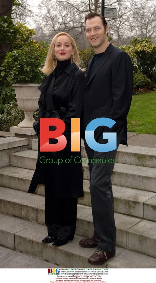 Sharon Stone and David Morrisey at 'Basic Instinct 2' Photocall