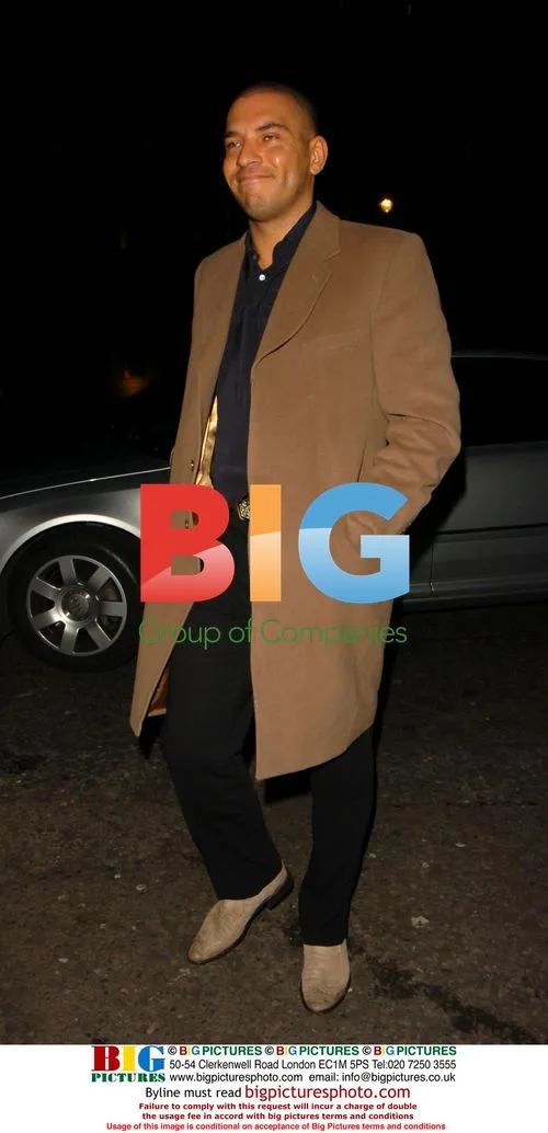 Stan Collymore at 'Basic Instinct II' party
