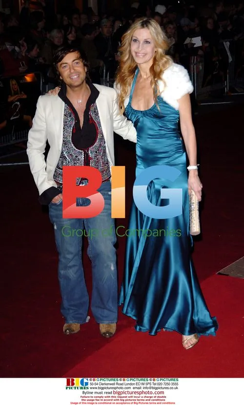 Julian McDonald and Melissa Modebash at 'Basic Instinct II' premiere
