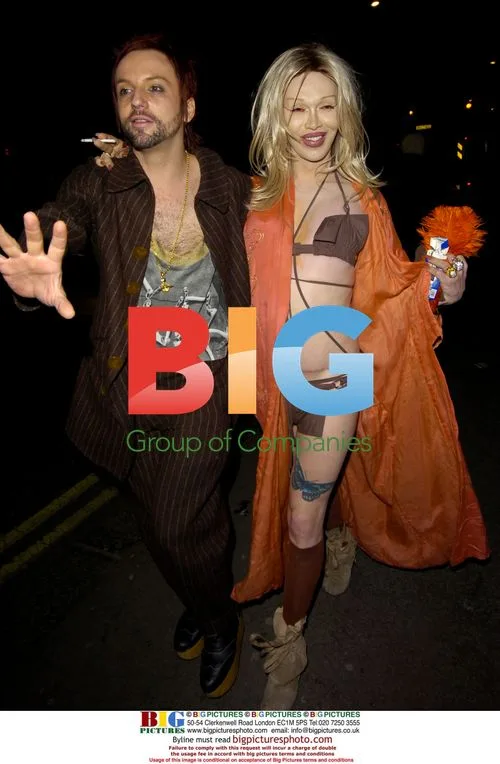 Pete Burns and Michael Simpson leave GAP party