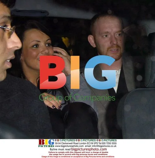 Martine McCutcheon leaving Cuckoo Club in Mayfair