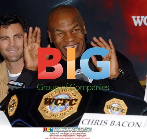 Mike Tyson at Cage Fighting Championship press conference