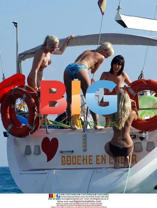 Glamour Girls and Big Bros Splash Around