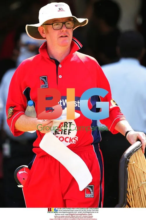 Chris Evans at Sport Relief Cricket Match