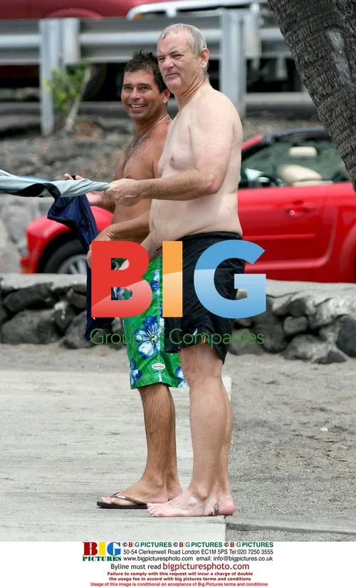 Bill Murray on Hawaii vacation