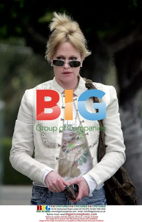 Melanie Griffith Running Errands in West Hollywood