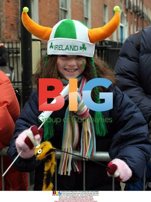 St Patrick's Day Parade in Dublin, Ireland