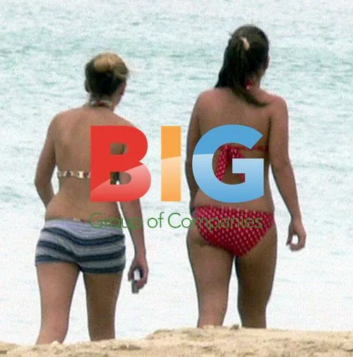 Coleen Mcloughlin in Polka Dot Bikini in Dubai