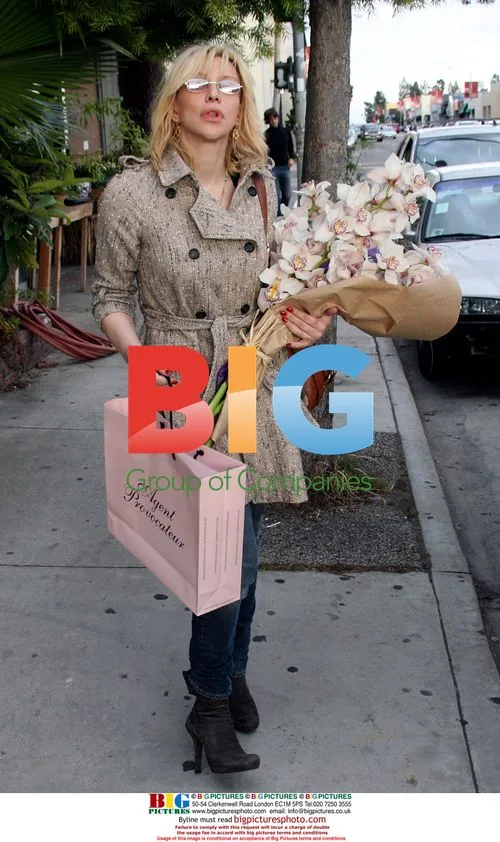 Courtney Love Goes on Shopping Spree in LA