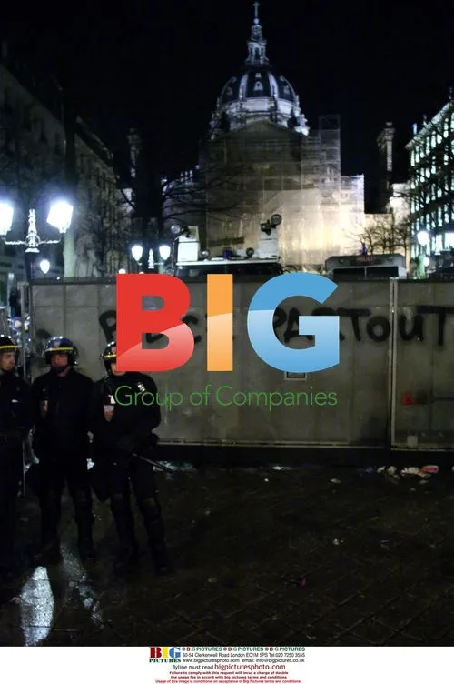 Protest against youth job contract law in Paris