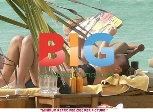 Coleen Mcloughlin Relaxes on Dubai Vacation