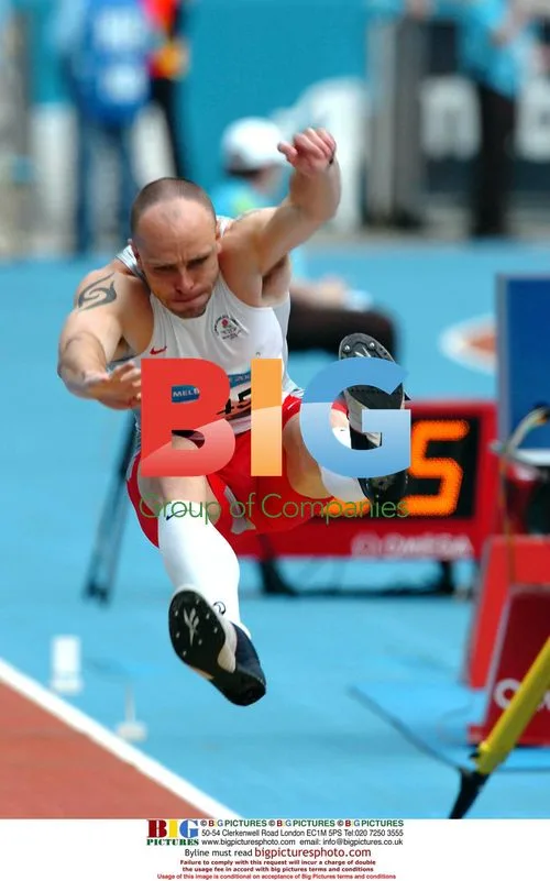 England Decathlete Dean Macey at Commonwealth Games
