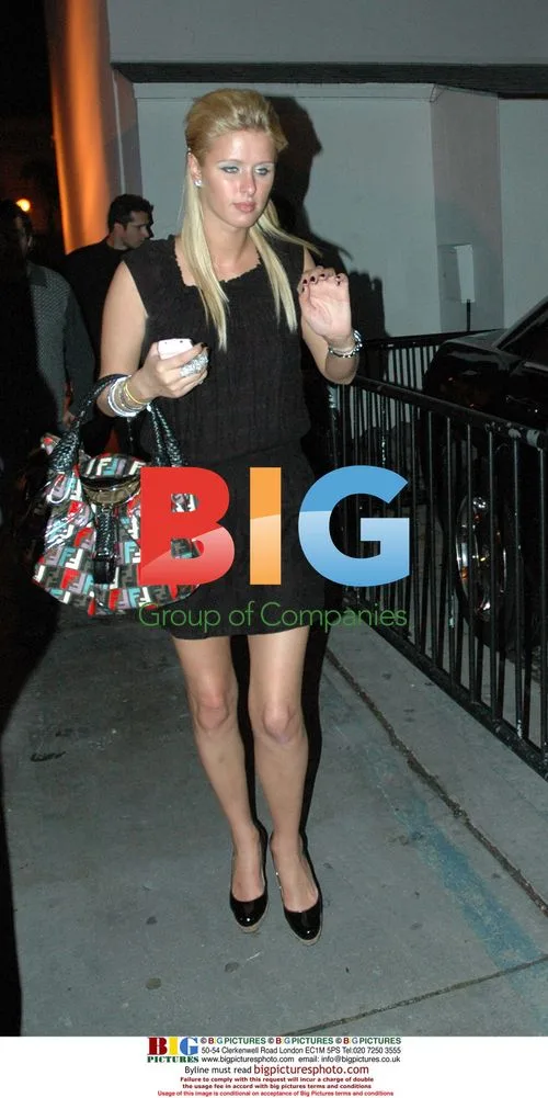 Nikki Hilton Leaves Lobby Supper Club
