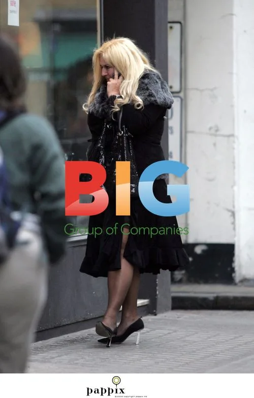 Vanessa Feltz Reveals Stockings in London