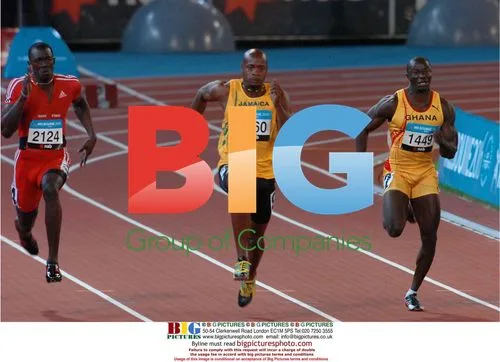 Asafa Powell Wins 100m Gold