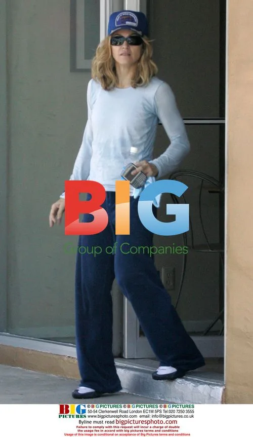 Madonna steps out of gym
