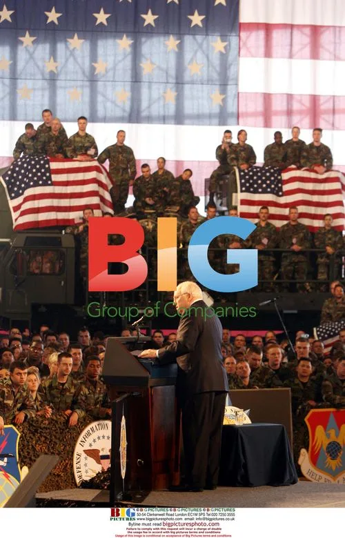 Dick Cheney Speaks to Troops at Scott Air Force Base