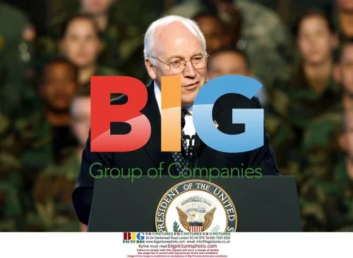 Dick Cheney at Scott Air Force Base