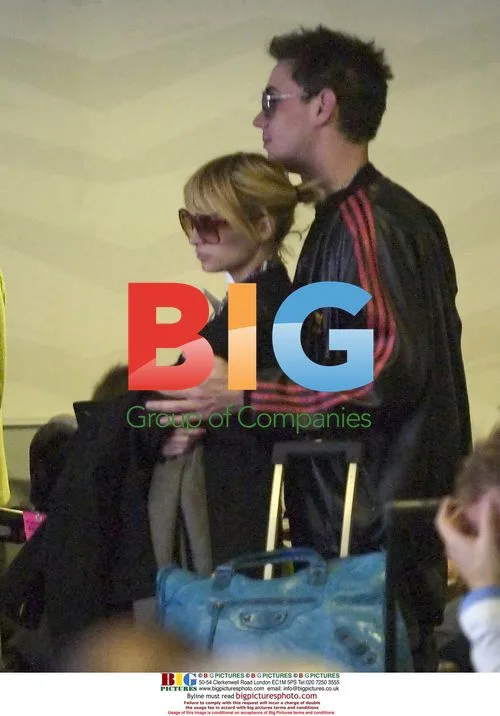 Nicole Ritchie and DJ AM at LAX