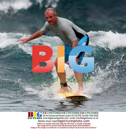 Bill Murray Suffers Nasty Fall While Surfing