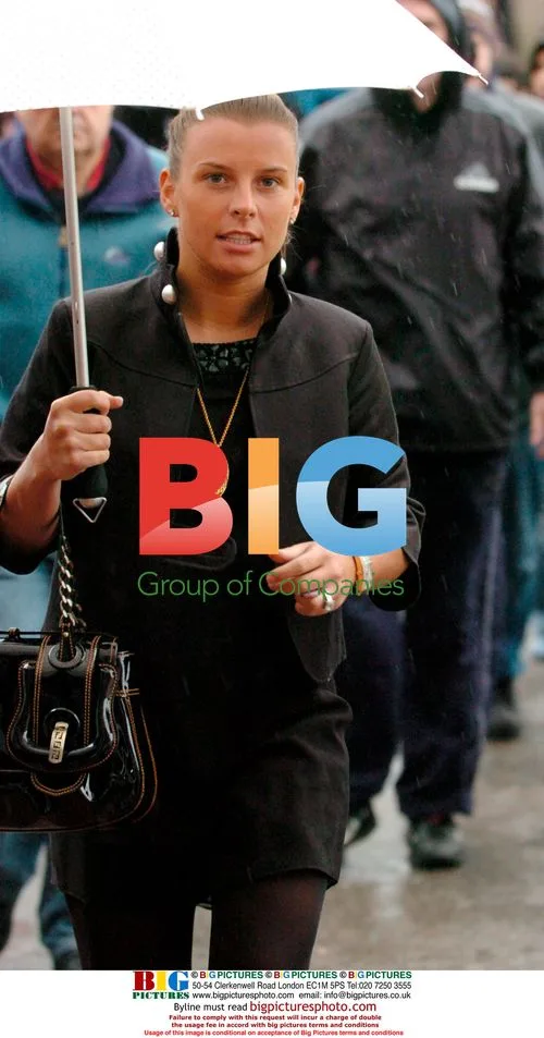 Coleen McLoughlin Arrives at Old Trafford