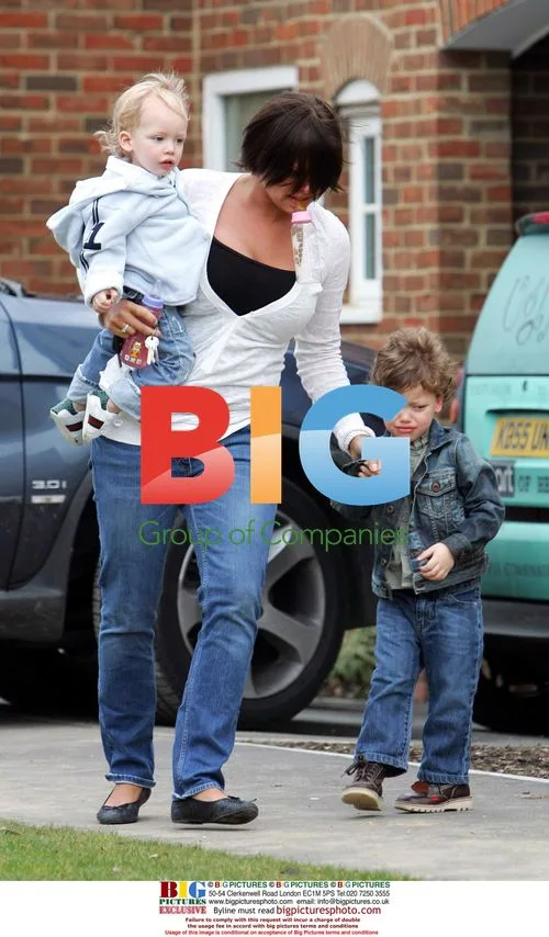 Jade Goody Chilled Mother's Day with Kids