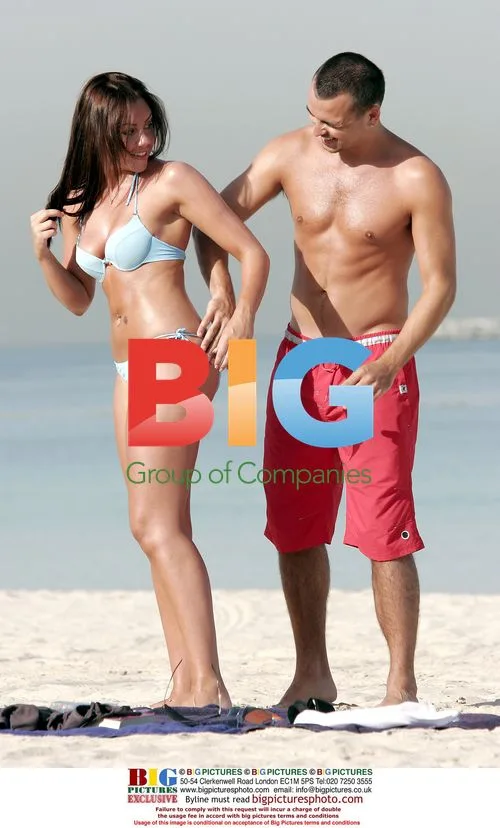 Michelle Heaton and Andy Scott-Lee