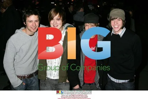 MCFLY at 'Ice Age The Meltdown' Premiere