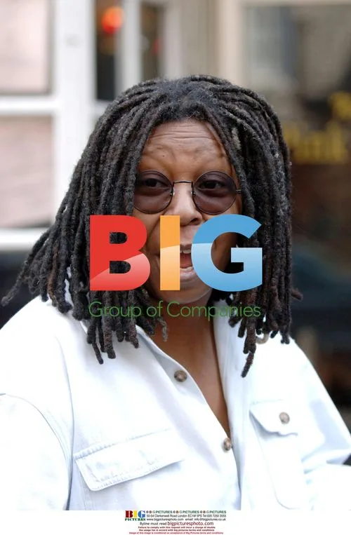 Whoopi Goldberg Chats and Poses in NYC