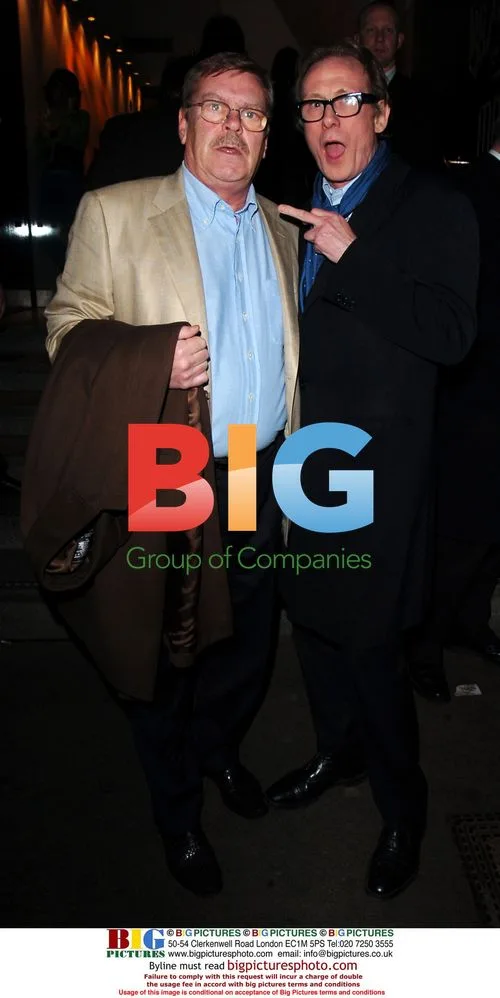 Bill Nighy and Warren Clarke at BBC Party
