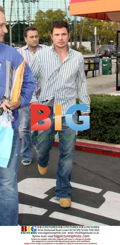 Nick Lachey Enjoys Lunch in West Hollywood